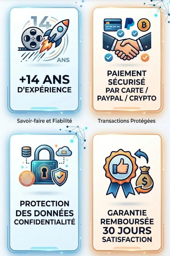 Découvrez les garanties de notre agence IPTV en France